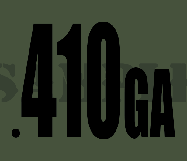 .410GA - Black - Standard  - .30Cal