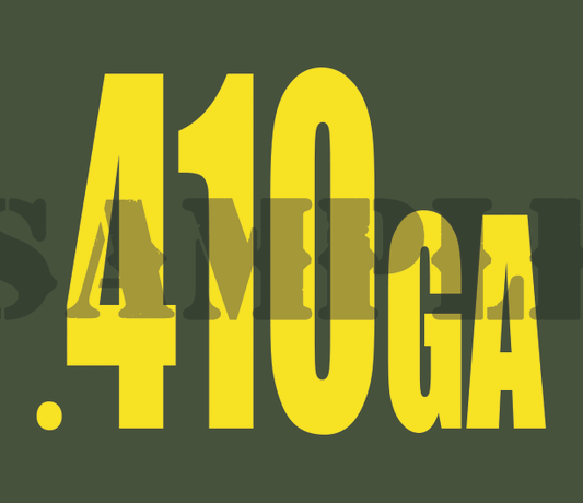 .410GA - Yellow - Standard  - .30Cal