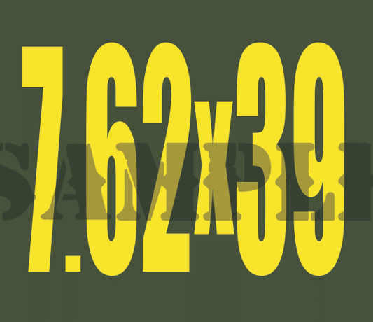 7.62x39 - Yellow - Standard   - .30Cal