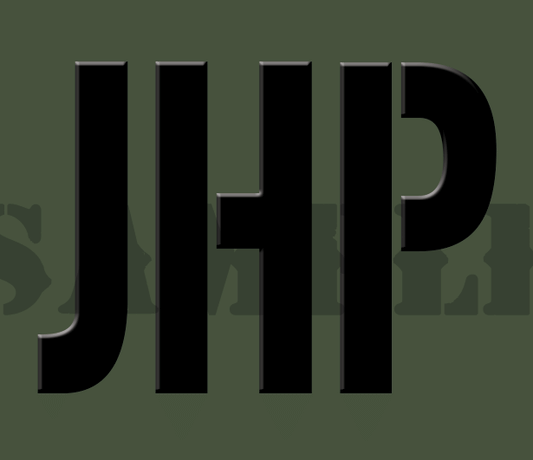 JHP - Black - Stencil  - .30Cal (NC)