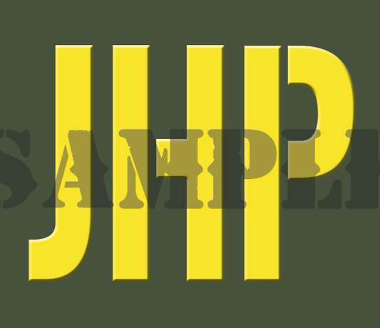 JHP - Yellow - Stencil  - .30Cal (NC)