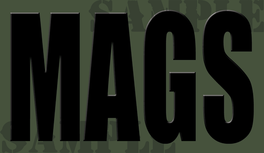 MAGs - Black - Standard   - .50Cal (NC)
