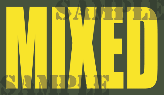 Mixed - Yellow - Standard   - .50Cal (NC)