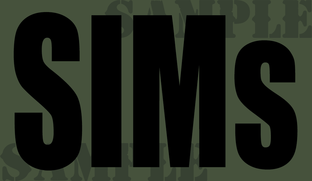 SIMs (FX Simunitions) - Black - Standard   - .50Cal (NC)